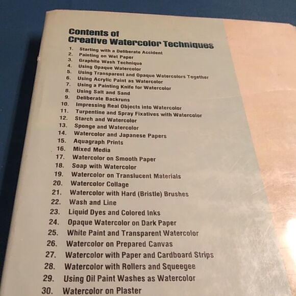 Creative Watercolor Techniques Book - Picture 7 of 7